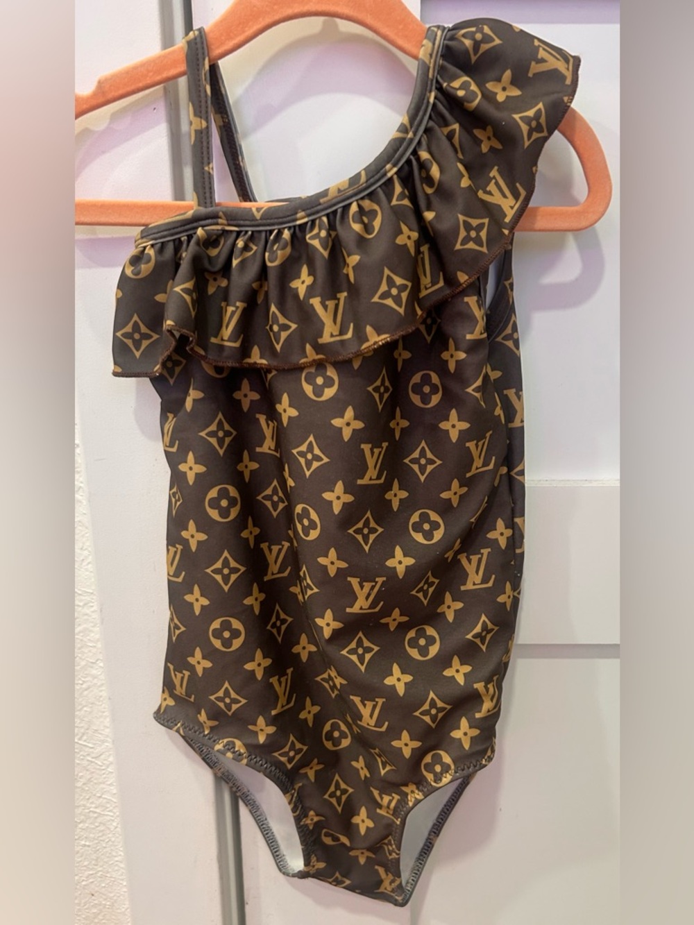 LV Little Girls Swimsuit 4T